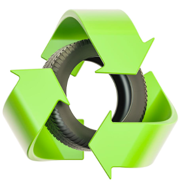 ¿Cómo es el reciclaje de llantas o neumáticos?